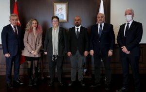 Foto Muhabirleri Derneğinden  bakan Yanık’a ziyaret