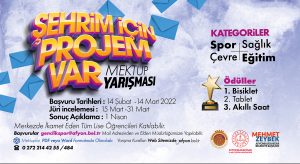 “Şehrim için projem var” mektup yarışması