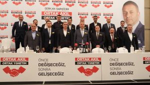 Serkan Sarıçiçek  EMİB  yönetim listesini açıkladı.