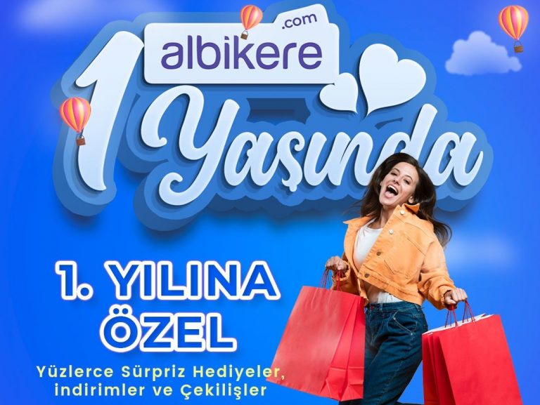 albikere.com’dan 1. Yıla Özel Kampanya