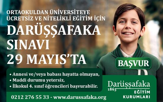 Darüşşafaka  sizi bekliyor