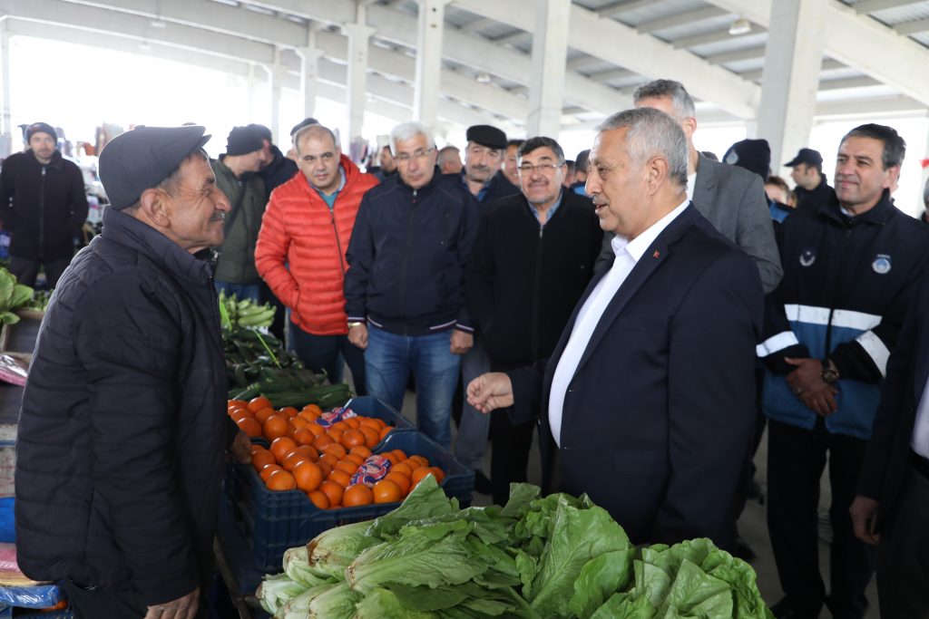 SELÇUKLU SEMT PAZARI AÇILDI
