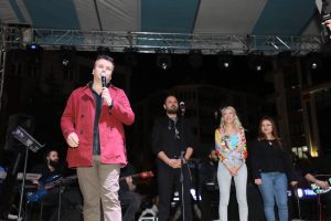 Meydan da  gençlik konseri