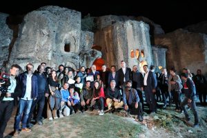 Ayazini’de korku filmi “Gayya” çekiliyor