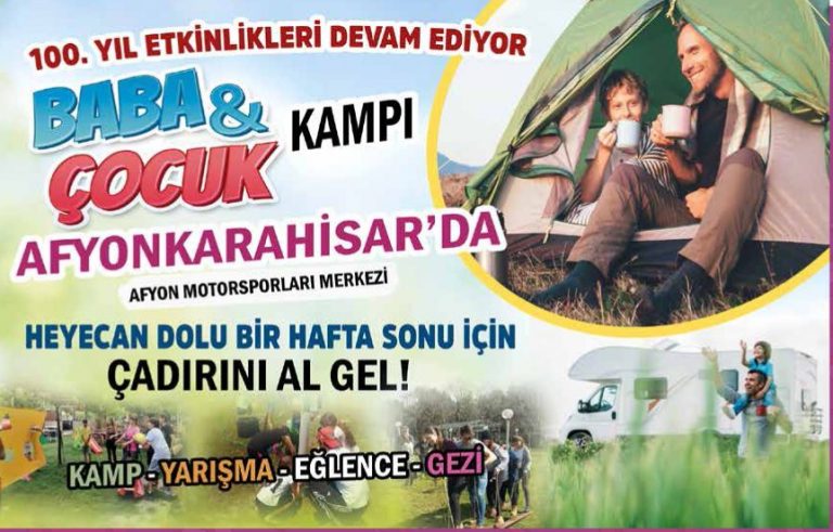 Baba Çocuk kampı başlıyor