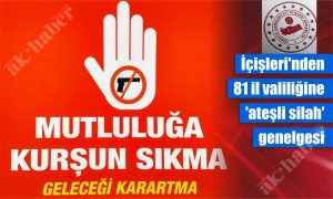 Düğün ve Eğlencelere “Silah Sıkma” Denetimi