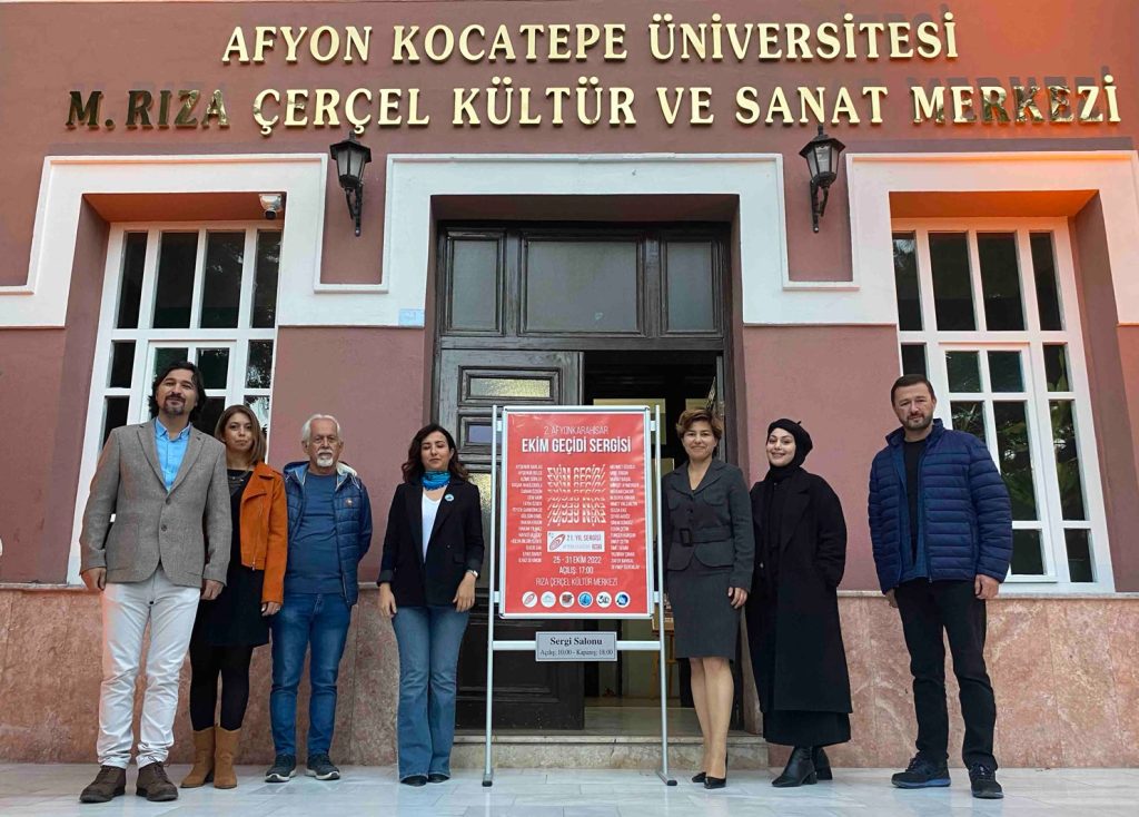 Ekim Geçidi Sergisi açıldı