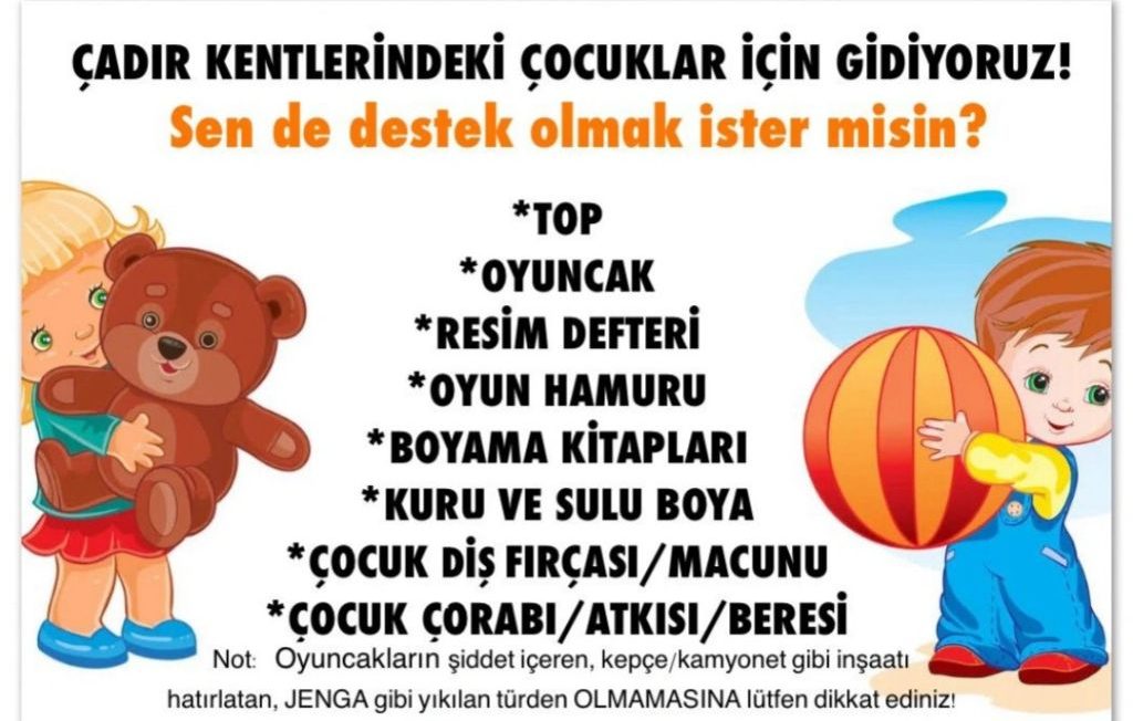‘Her Oyuncak Mutlu Bir Çocuk’