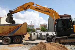 60 MİLYONLUK  YATIRIMLA  UYDUKENT ‘İN SEL VE SU BASKINLARI TARİH OLDU