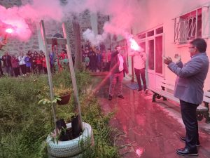 Yeşilay dan Başkan Kaya’ya sürpriz uğurlama töreni