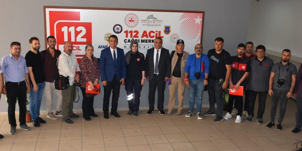 112’nin Çalışma Sistemi basına tanıtıldı