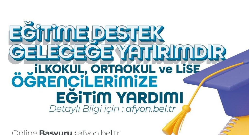 EĞİTİM YARDIMI BAŞVURULARI BAŞLADI
