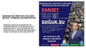 ÇÖL’DEN MÜJDELER DEVAM EDİYOR