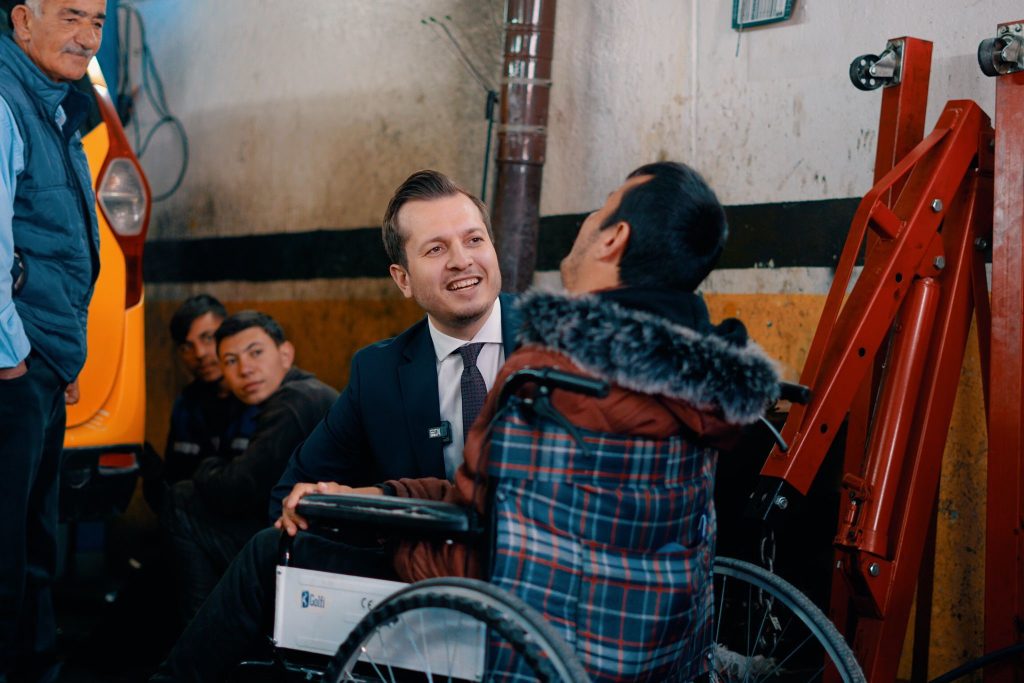 ENGELLİ VATANDAŞLARIMIZ İÇİN ENGELLERİ KALDIRACAĞIZ