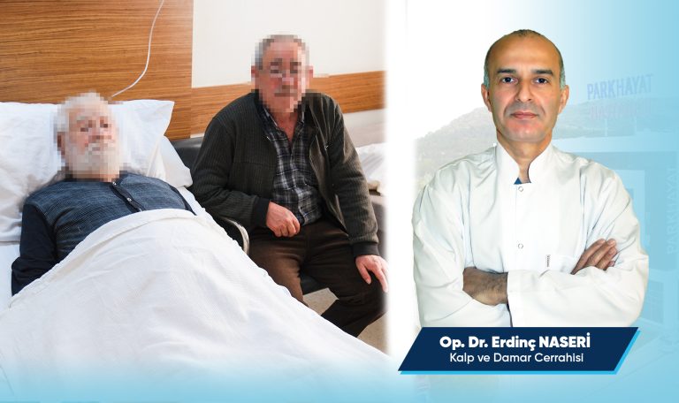 82 YAŞINDAKİ HASTA YILLAR SONRAKİ KONTROLÜNDEN MUTLU AYRILDI.