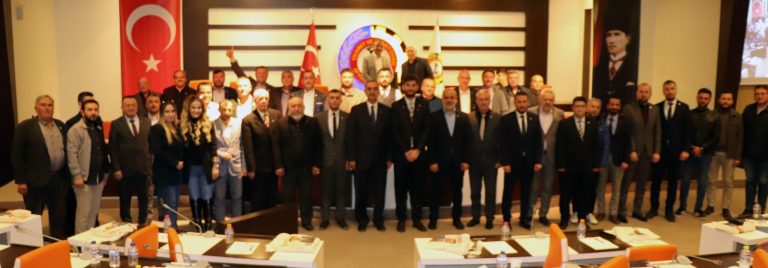 SARIDERE, ATSO MECLİS SALONU’NDA PROJELERİNİ ANLATTI