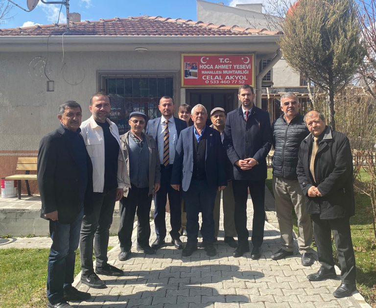 Yağcı “Muhtarlarla El Ele Yönetime Talip!