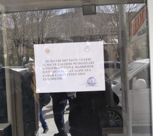 “Hanıfa Omar”  kapatıldı.