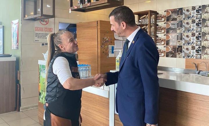 Alper Yağcı Park Afyon AVM Esnafıyla Buluştu