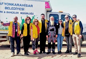 Afyon ZaferLions Kulübü 100.yılda 100 Pavlonya ağacı dikimi yaptı.
