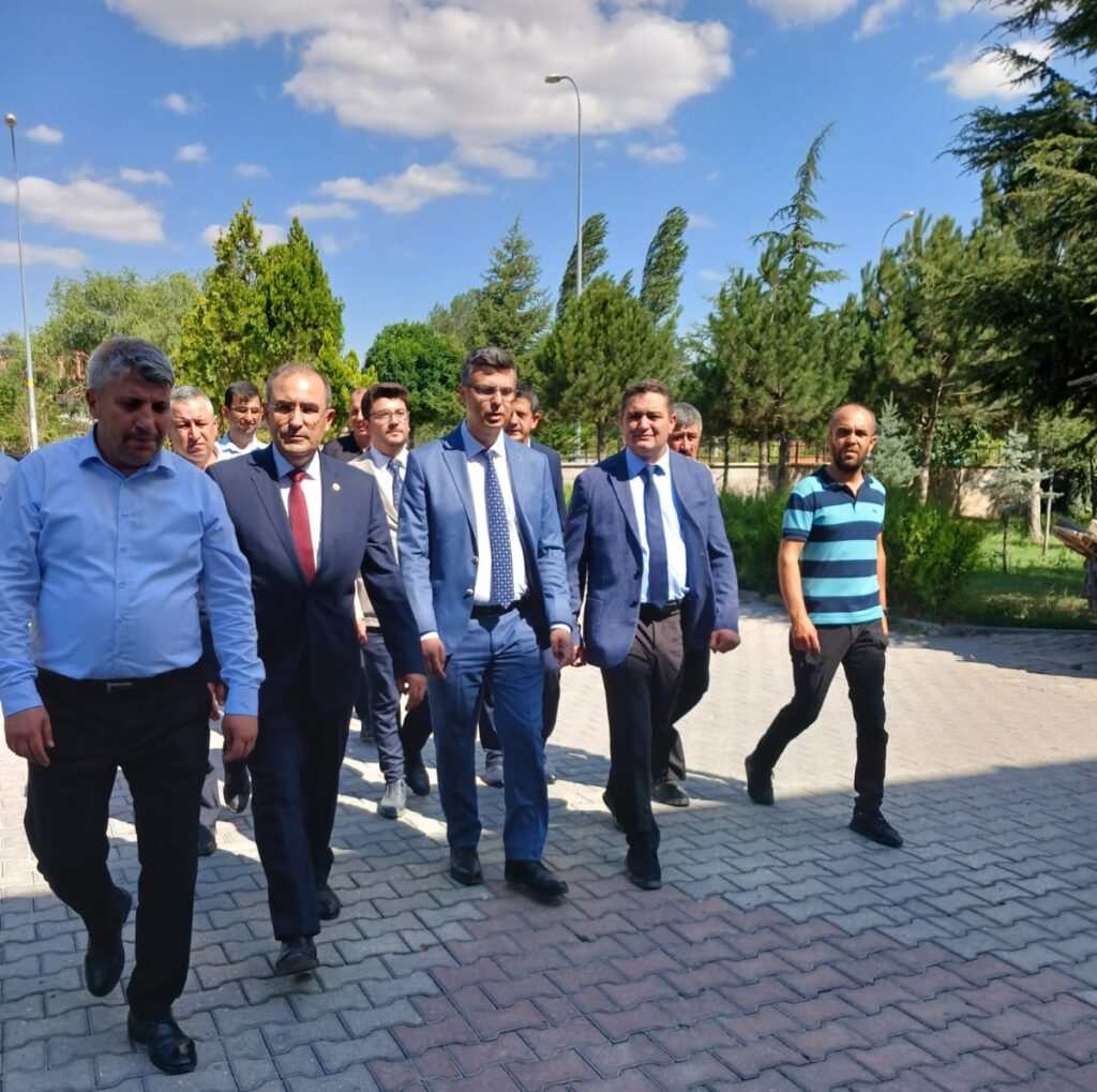 İl Sağlık Müdürü Korkmaz ile Milletvekili Arslan ziyaretlerde bulundu.