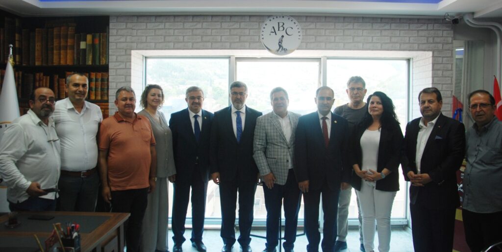 AK Parti Afyon milletvekillerinden ABC’ye ziyaret