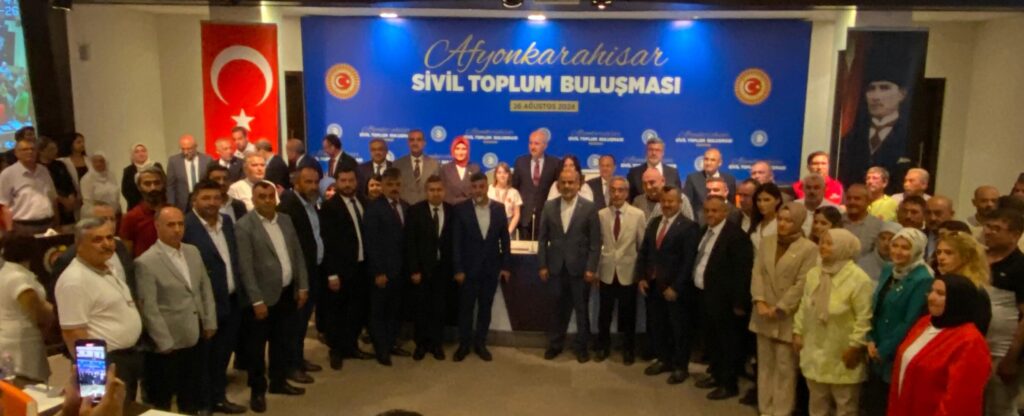 TÜRKİYE BÜYÜK MİLLET MECLİSİ BAŞKANI NUMAN KURTULMUŞ ATSO’DA STK TOPLANTISI YAPTI