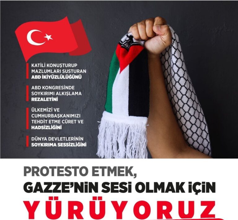 Şehid İsmail Haniye için yürüyüş yapılacak