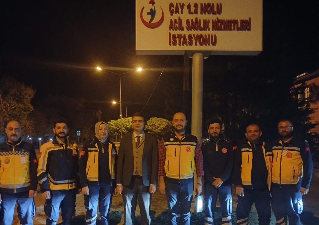 İl Sağlık Müdürü Uzm.Dr.Serhat Korkmaz  Çay ve Sultandağı ilçelerini ziyaret etti