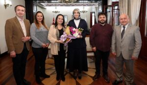 Vali Kübra Güran Yiğitbaşı, Hekimleri Makamında Kabul Etti