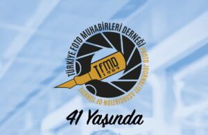 Türkiye Foto Muhabirleri Derneği  12 Haziran’da 41. Yaşını Kutluyor