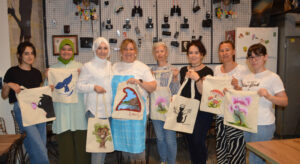Cafelife’ta Çanta Boyama Workshop’u Yapıldı