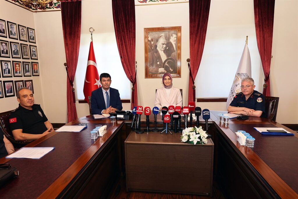 Vali Yiğitbaşı Asayiş Verilerini Basınla Paylaştı