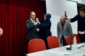 KADEM İl temsilci Akçay’dan turuncu rozet